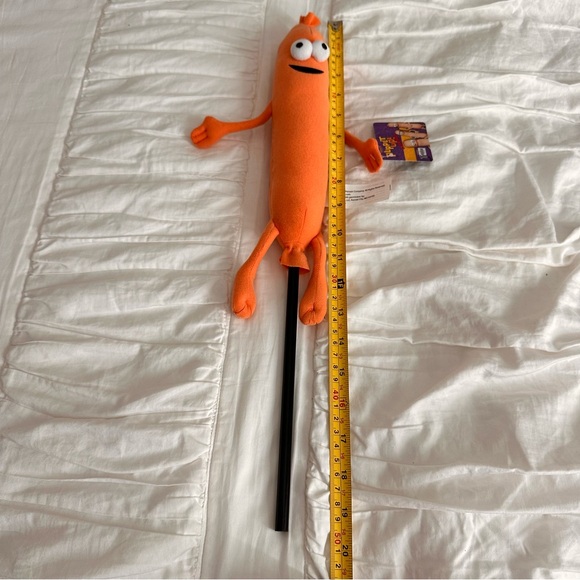 Puppet Up! Hot Dog Hand Puppet by Henson Signed by Brian Henson RARE - Picture 7 of 8